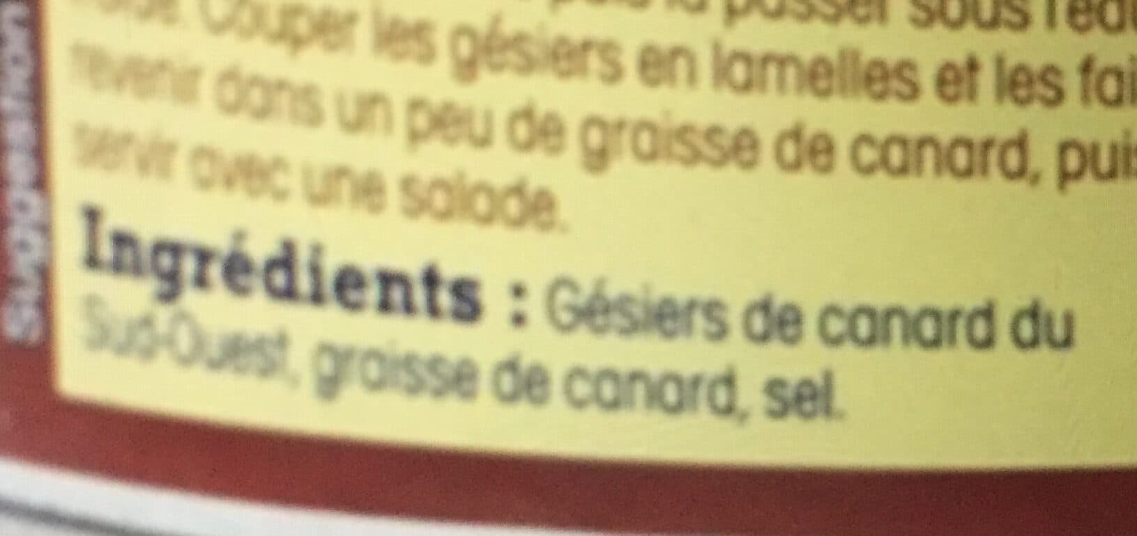 Leclerc Gesiers confits canard packshot