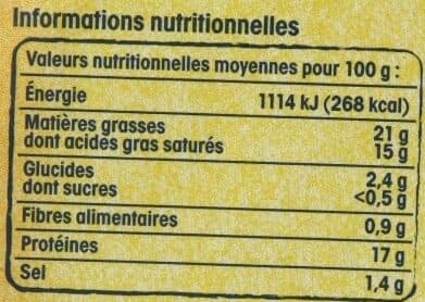 Nos régions ont du talent Selles-sur-Cher au lait cru de chèvre packshot