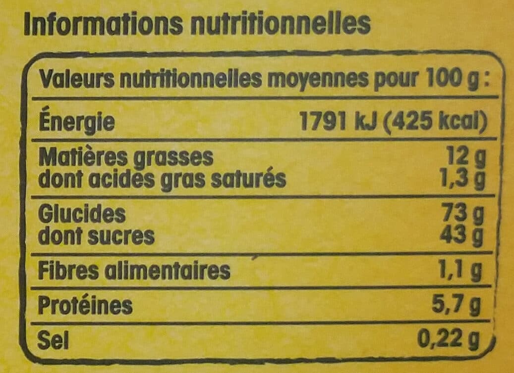 Leclerc Rousquilles du Roussillon aux arômes naturels de citron et d'anis packshot