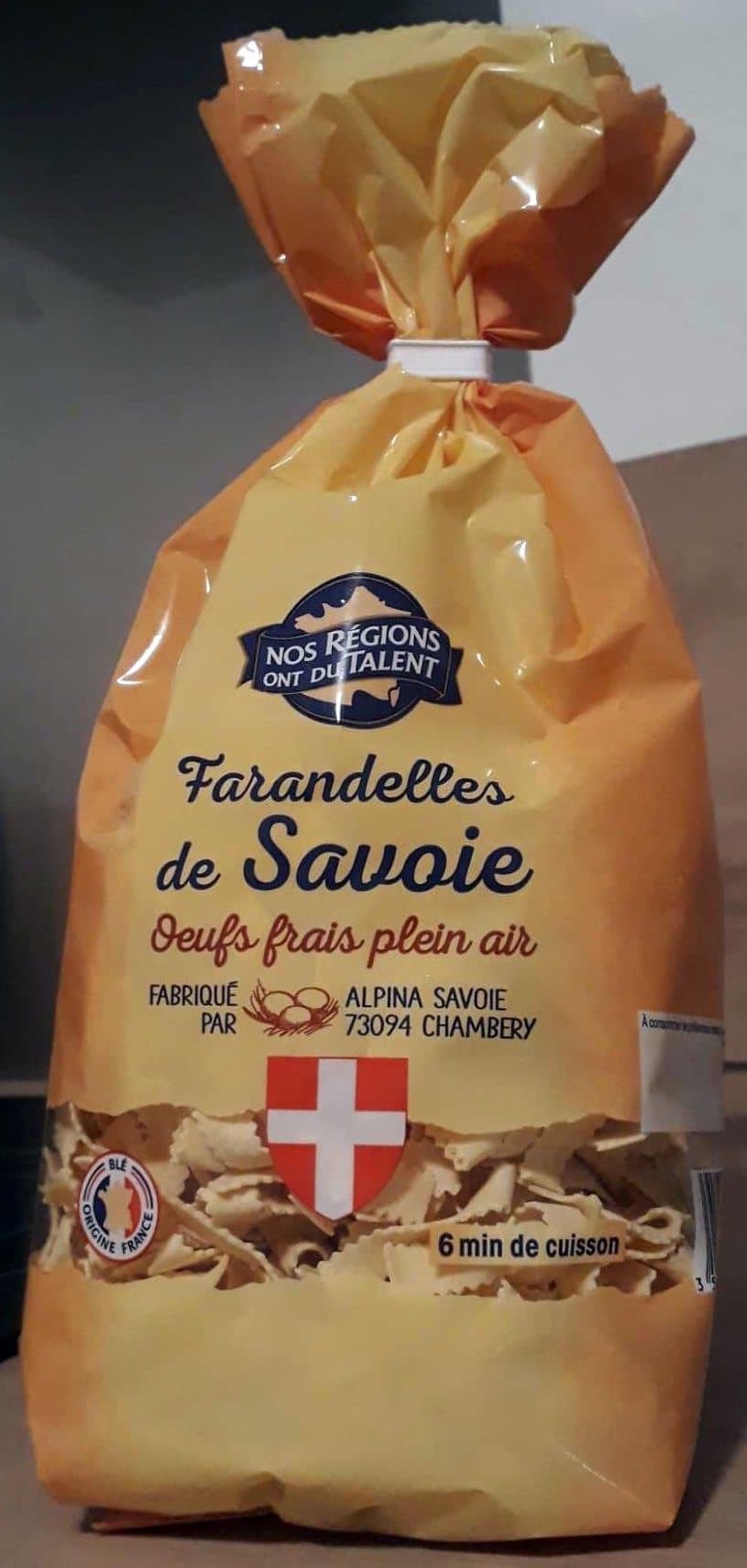 Nos régions ont du talent Farandelles de Savoie à l'ancienne packshot
