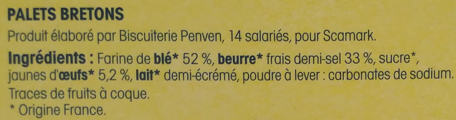 Nos Régions ont du Talent Palets bretons fabriqués à Pont-Aven packshot