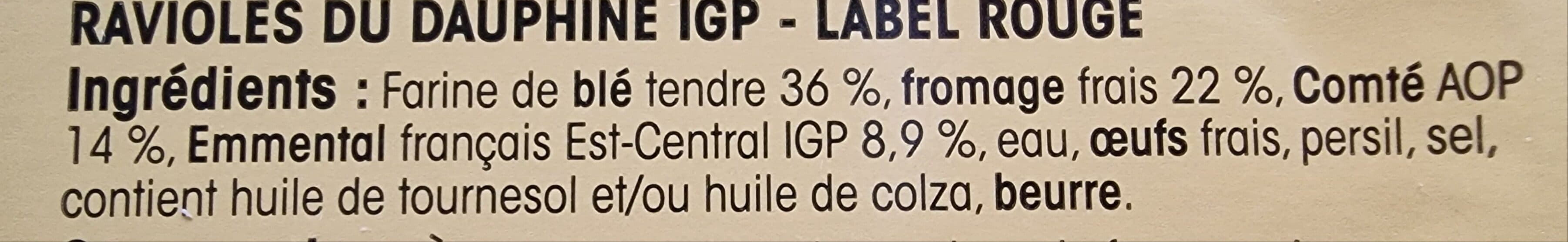 Nos Régions ont du Talent Raviolis du Dauphiné packshot