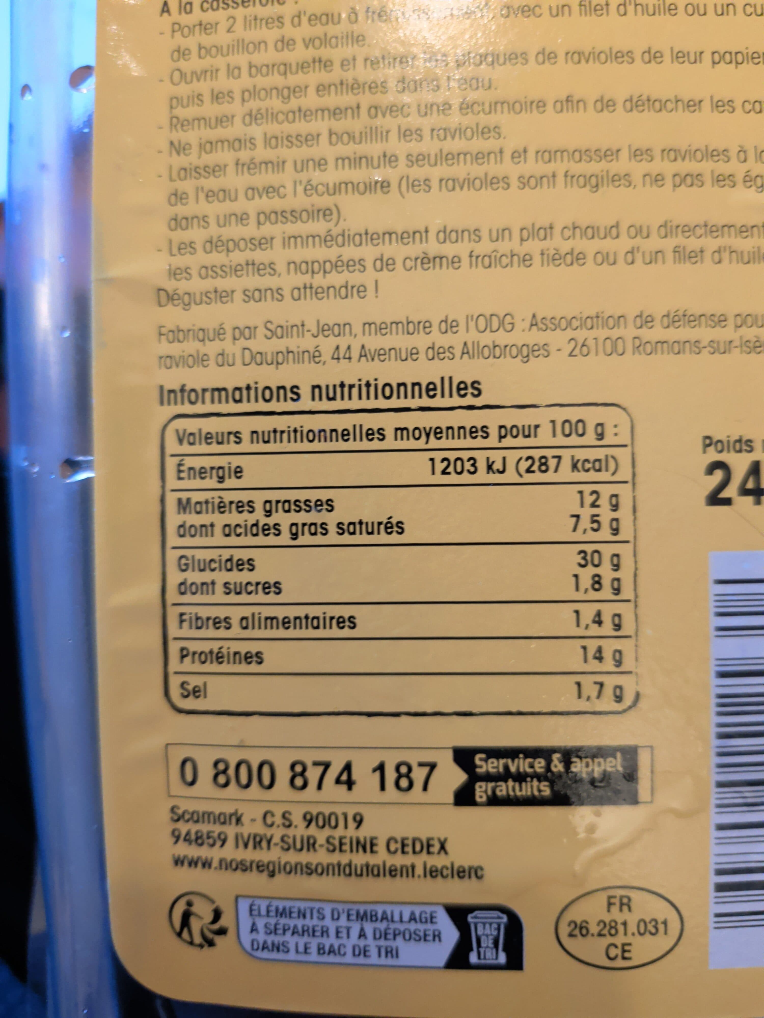 Nos Régions ont du Talent Raviolis du Dauphiné packshot
