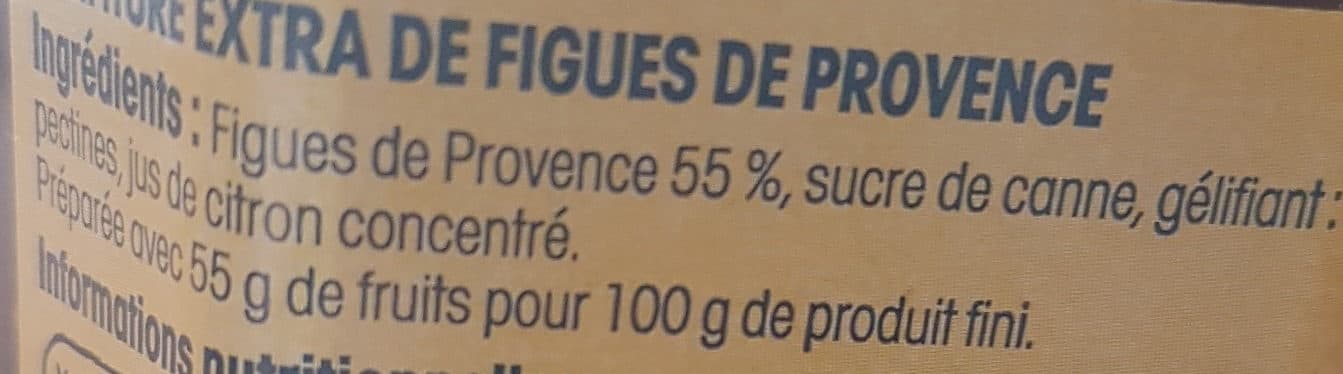 Lucien Georgelin Confiture extra de figues de Provence packshot