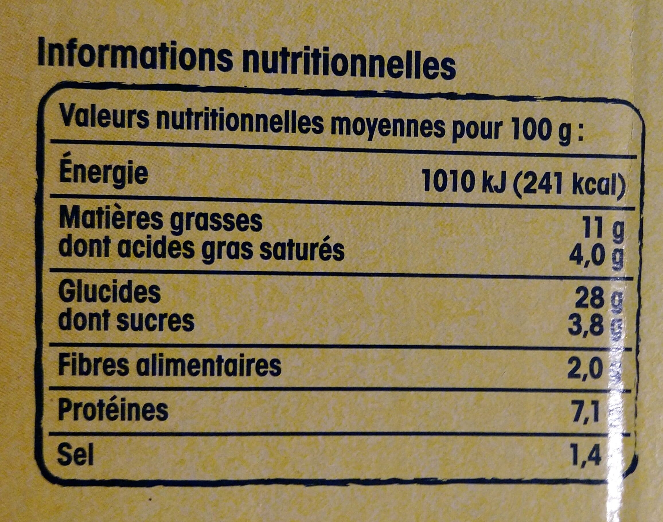 Nos Régions Ont du Talent Flammekueche d'Alsace packshot