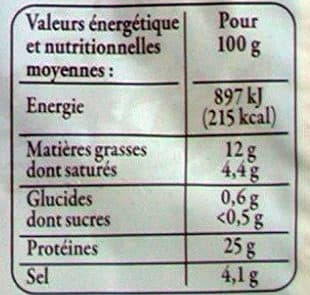 Nos Régions ont du Talent Jambon de Vendée à l'ancienne - 2 tranches épaisses packshot