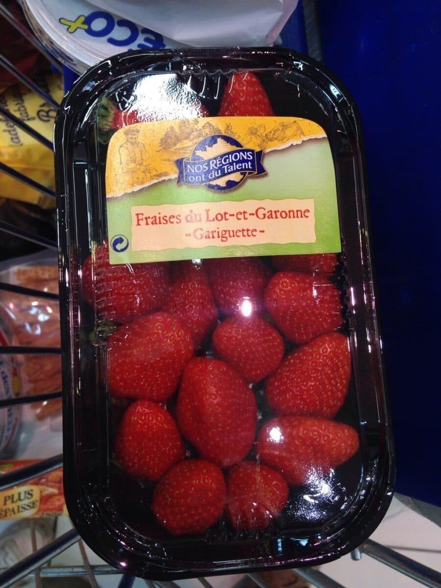 Leclerc Fraises Gariguette Du Lot & Gne, Nos Régions Ont Du Talent 250g packshot