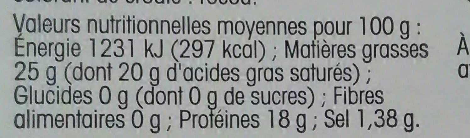 Nos Régions ont du Talent Reblochon de Savoie AOP (25% MG) Au Lait Cru packshot