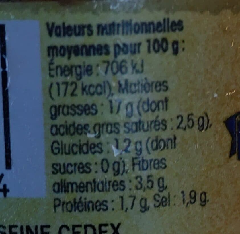 Leclerc Tapenade Verte packshot