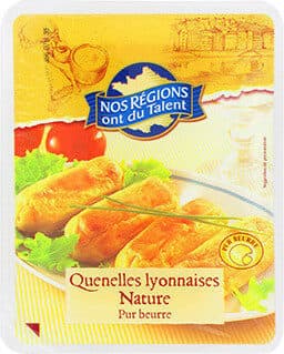Leclerc Quenelles Nature packshot