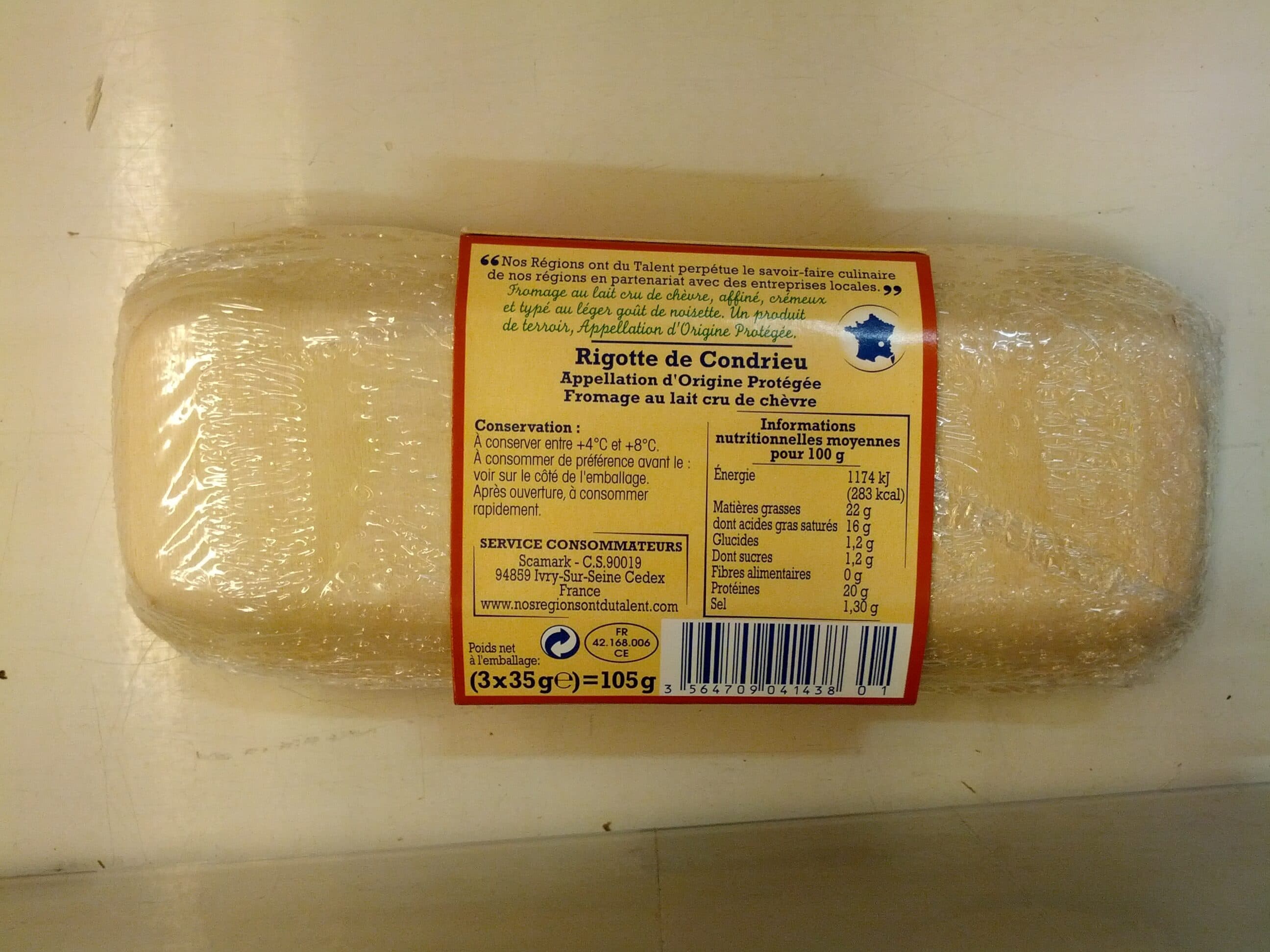 Leclerc Rigotte de Condrieu (22% MG) packshot