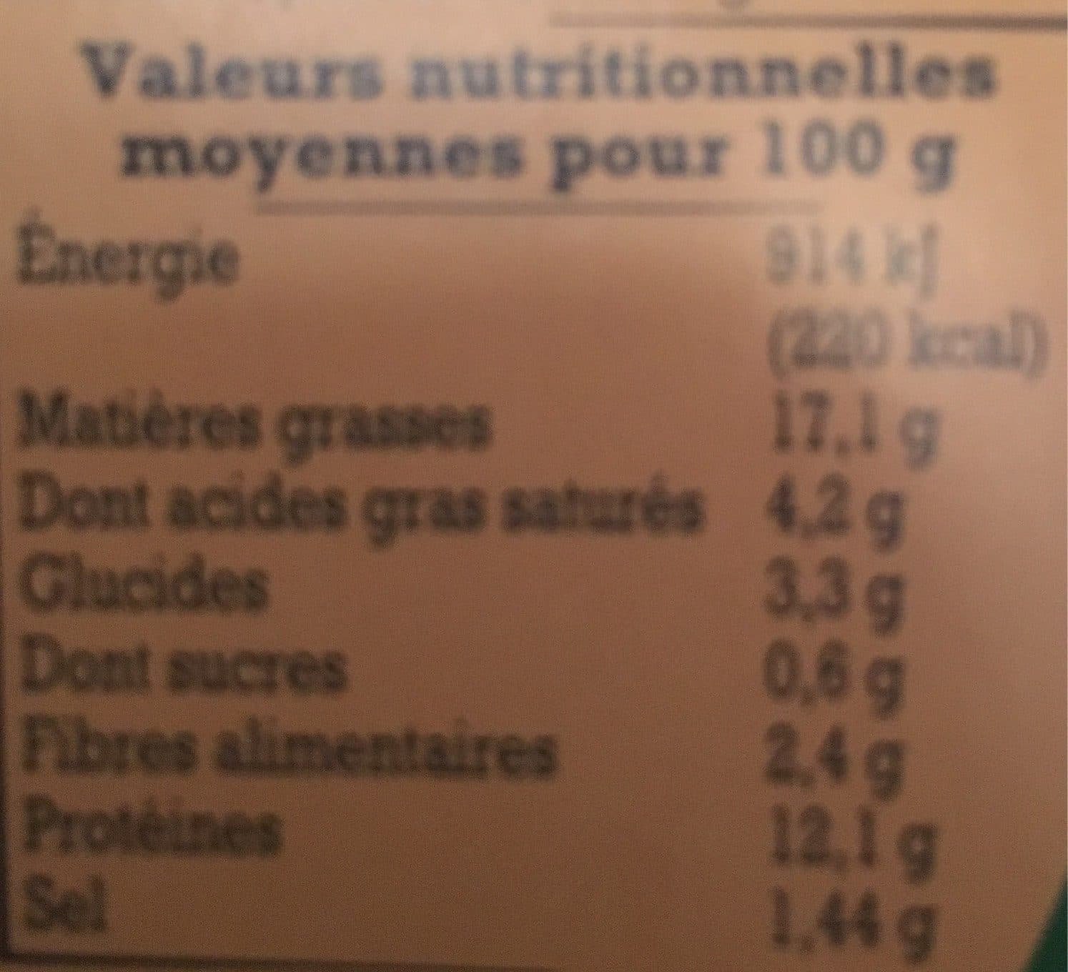 Nos Régions ont du talent Rillettes de maquereau packshot