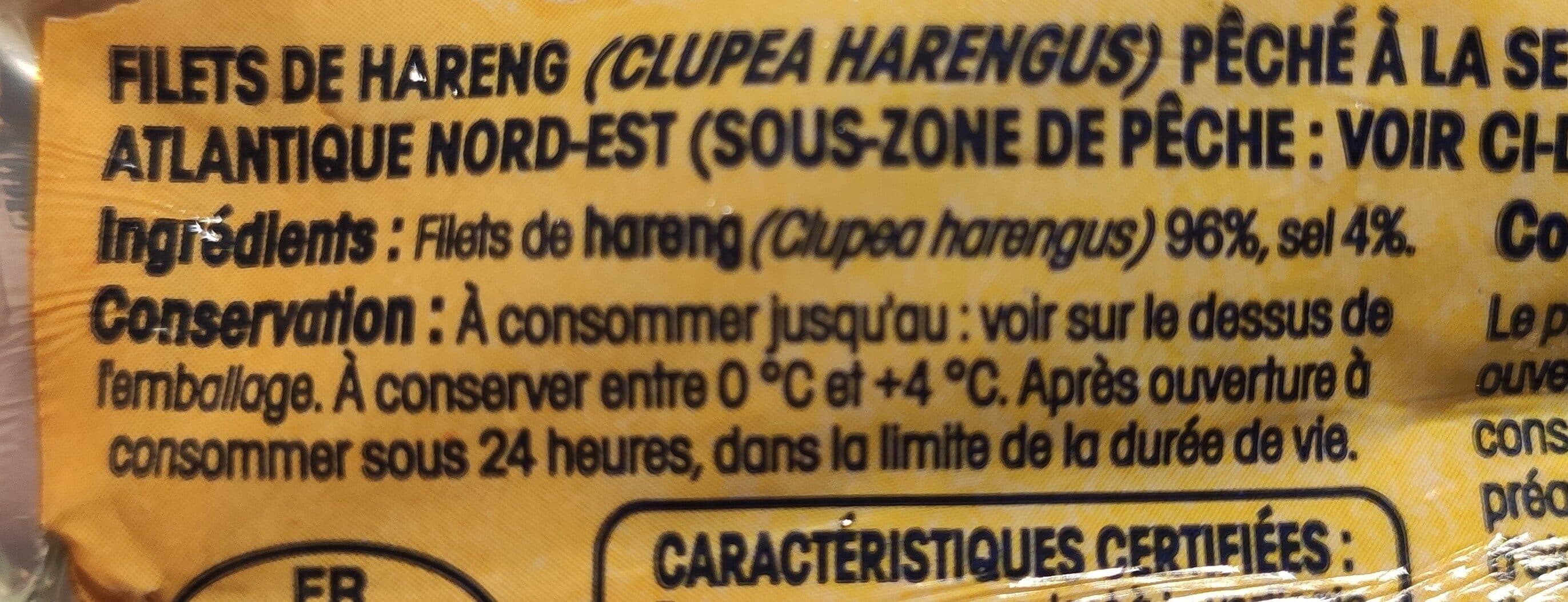 Nos Régions ont du Talent Filets de Hareng doux packshot