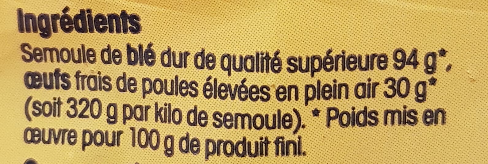 Leclerc Pâtes d'Alsace packshot