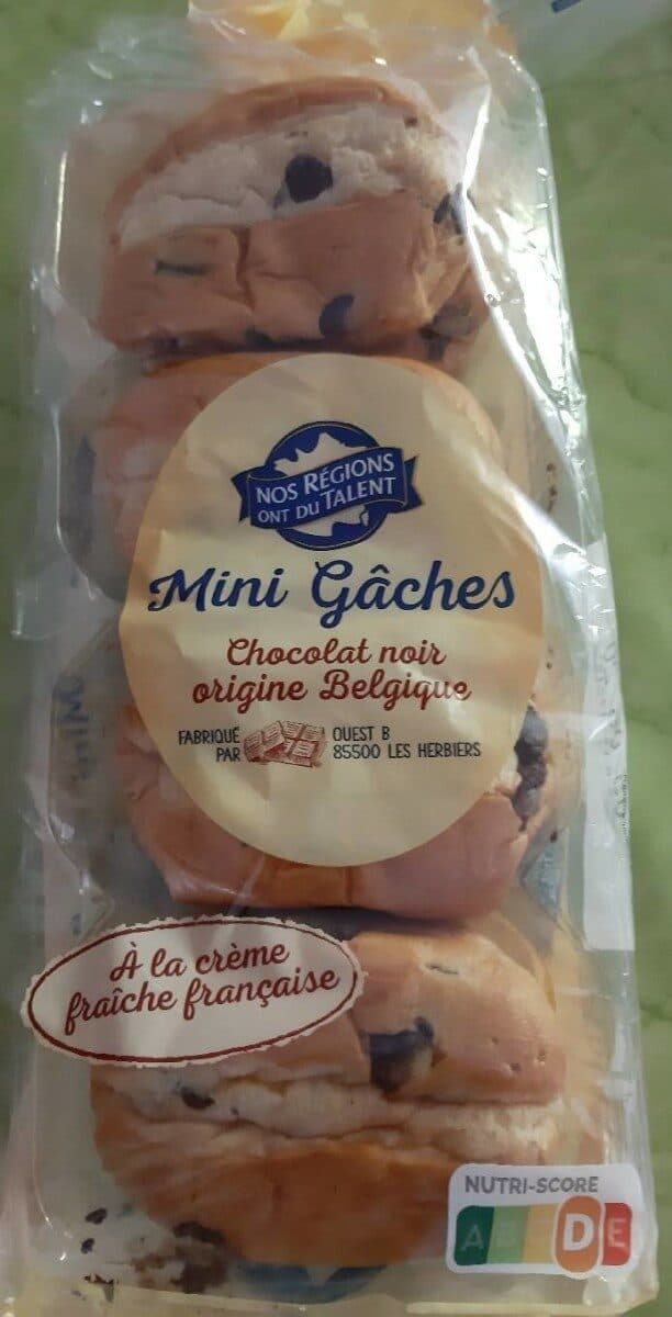 Nos Régions Ont du Talent Mini gâches chocolat noir origine Belgique packshot