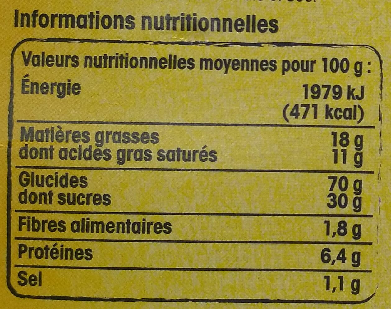 Leclerc Gaufres fines du Nord pur beurre packshot