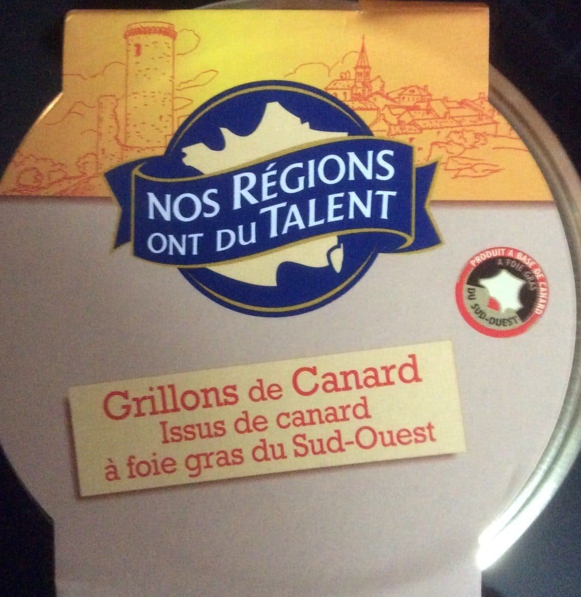 Nos Régions Ont du Talent Grillons De Canard Du Sud-ouest packshot