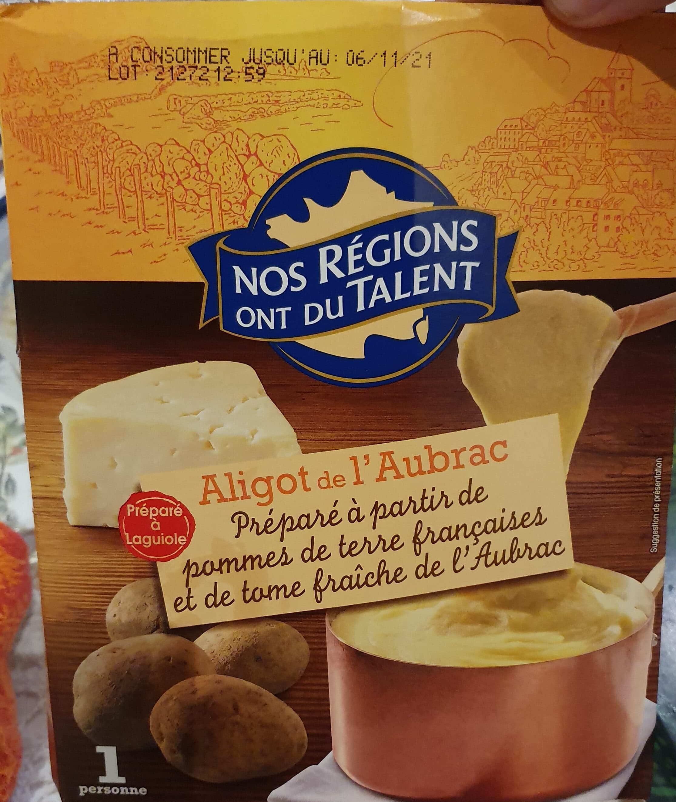 Leclerc Aligot de l'Aubrac packshot