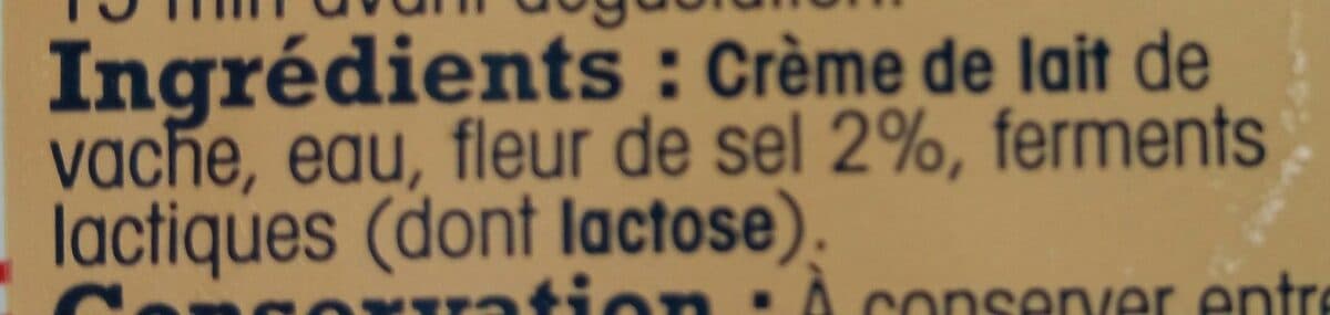 Nos Régions ont du Talent Beurre demi-sel Charentes-Poitou packshot