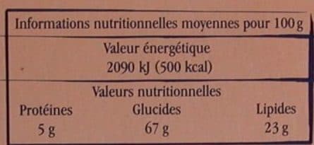 Nos Régions ont du Talent Sablés aux pommes au beurre d'Isigny packshot