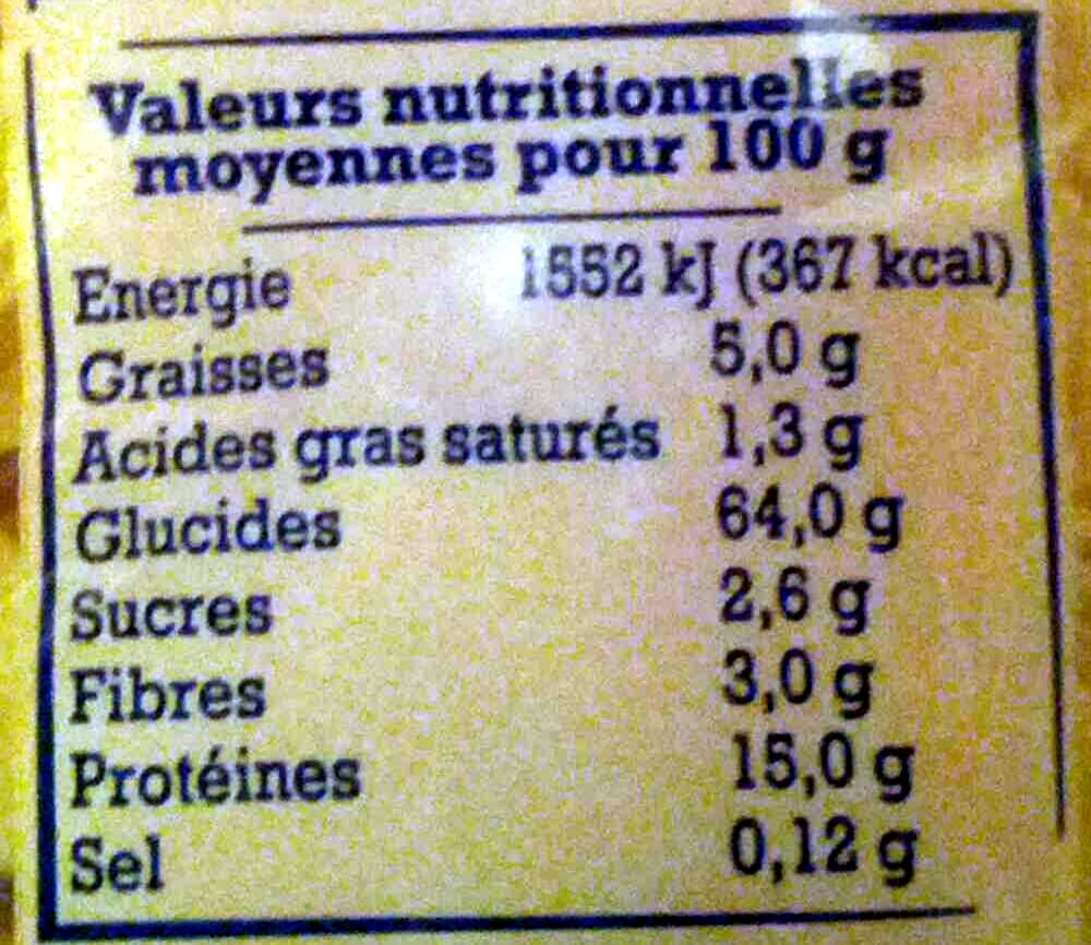 Nos Régions ont du Talent Pâtes d'Alsace Papillons (7 Œufs Frais par kilo de semoule) packshot