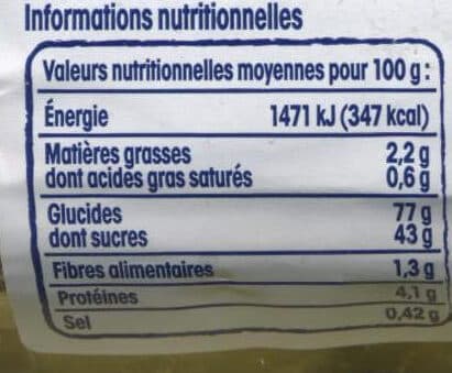 Leclerc Nonnettes de Dijon à la confiture d'orange packshot