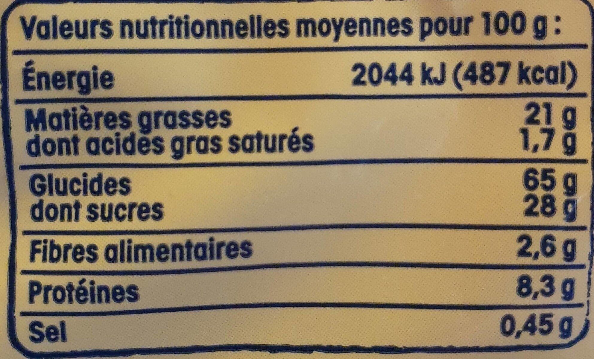 Nos Régions ont du Talent Canistrelli de Corse aux d'amandes packshot