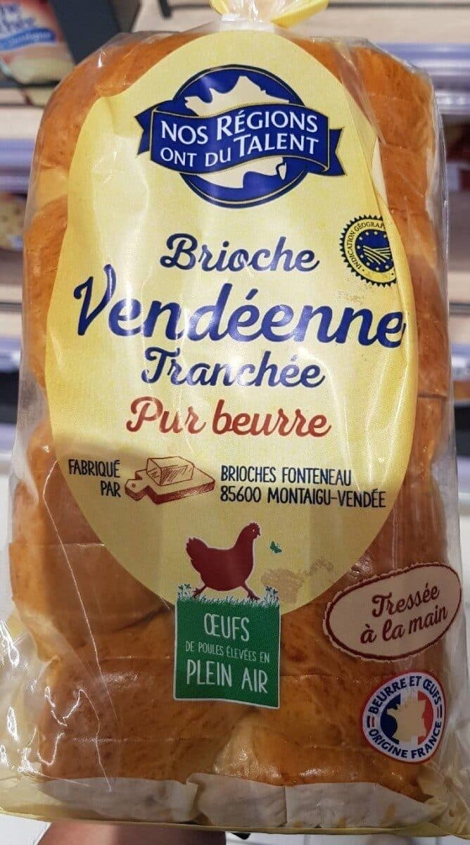 Nos Régions Ont du Talent Brioche vendéenne tranchée pur beurre packshot