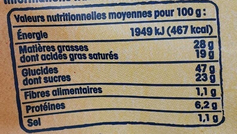 Nos régions ont du talent Madeleine coquilles au sel de Guérande packshot