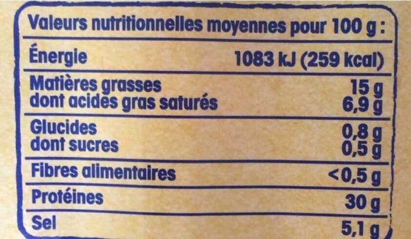 Leclerc Jambon cru supérieur Pyrénées packshot