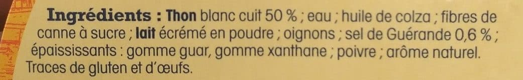 Nos Régions Ont Du Talent Rillettes thon blanc packshot