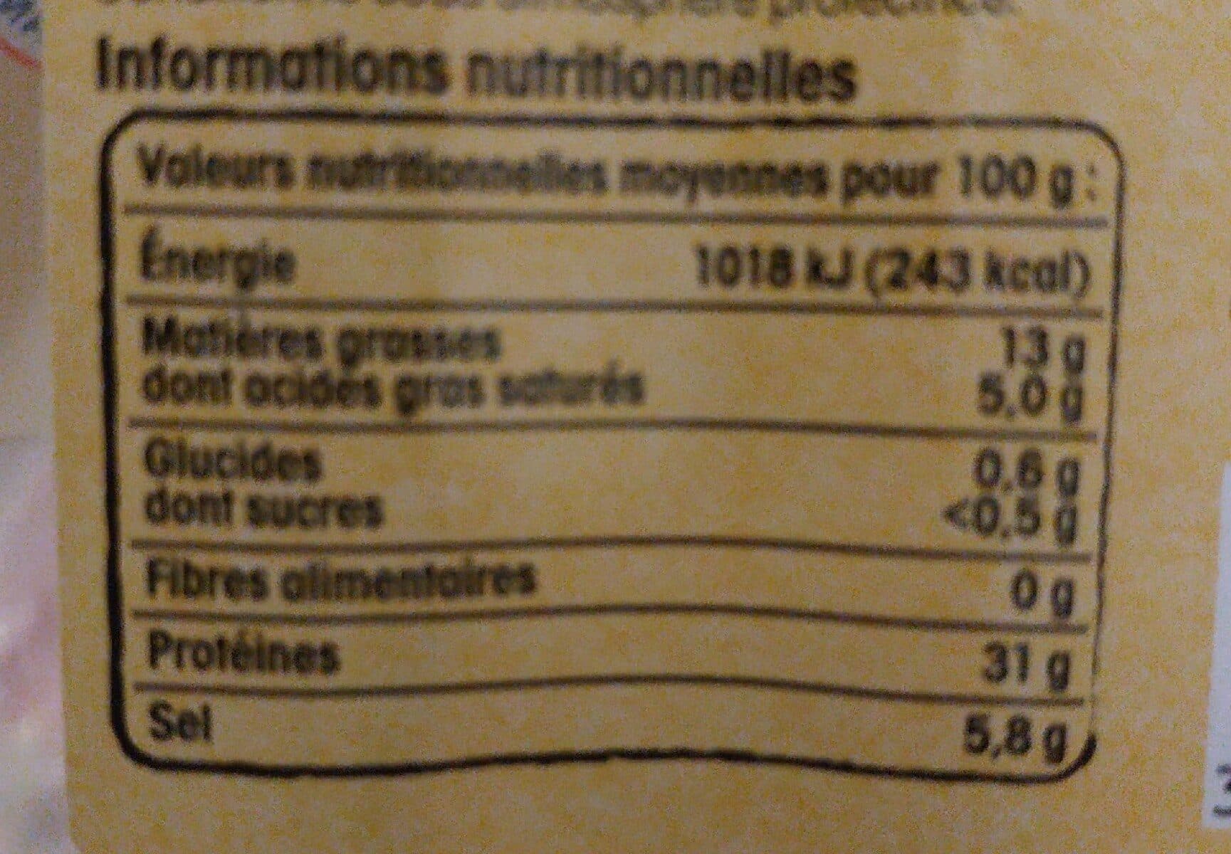 Leclerc Jambon noir du Périgord packshot