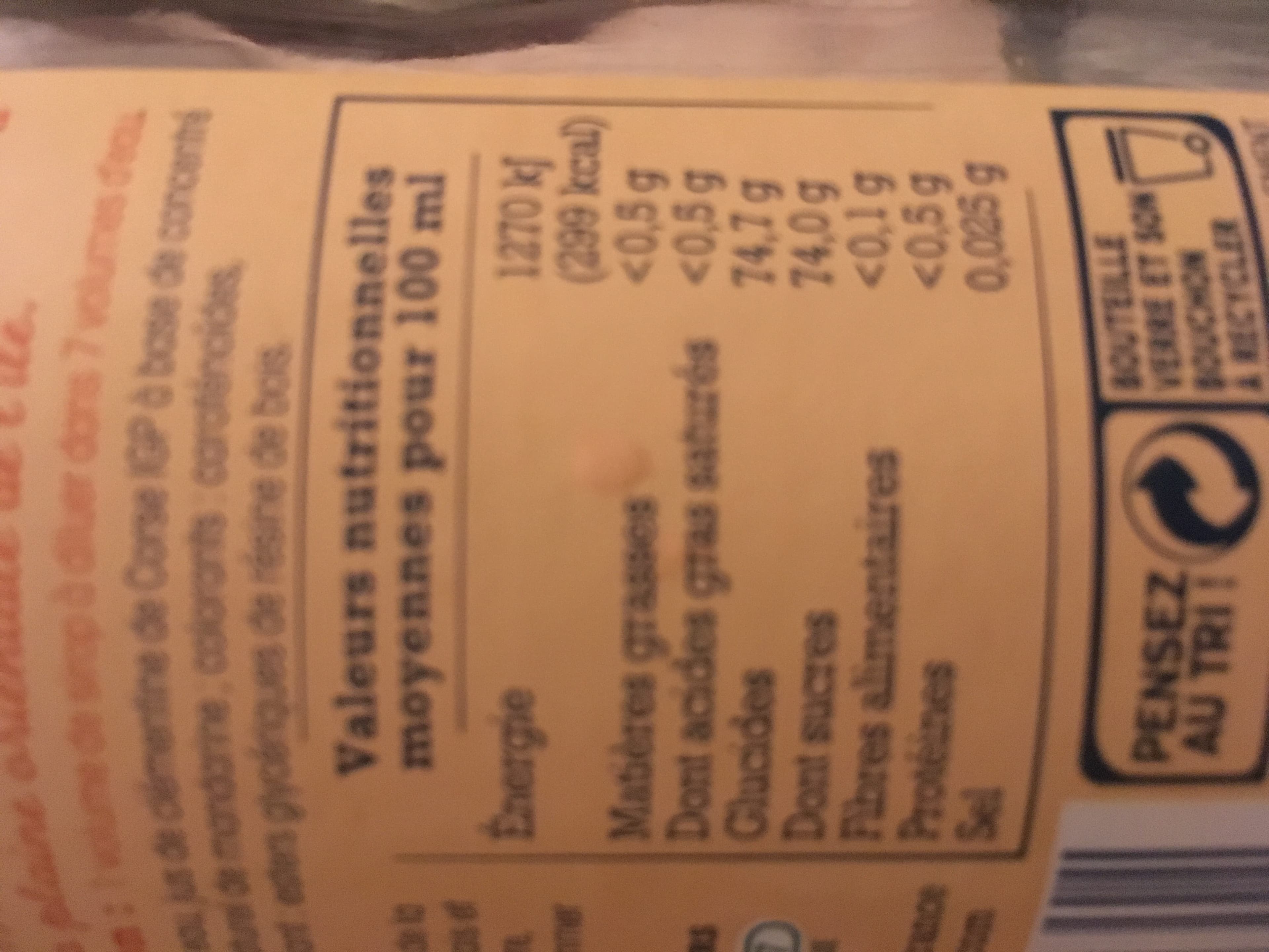Leclerc Sirop de Clémentine de Corse packshot