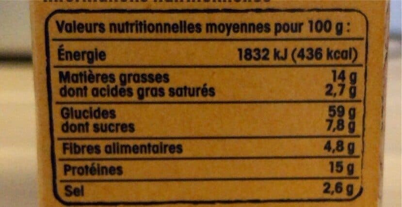 Leclerc Croquants au pistou NRDT packshot