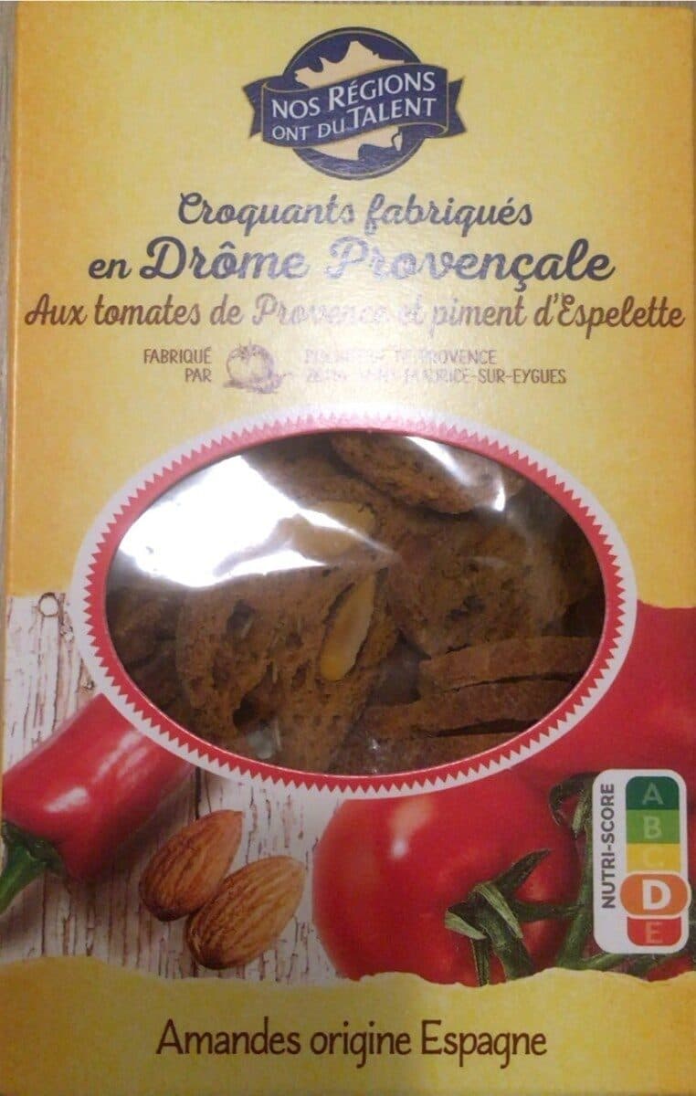 Leclerc Croquants tomate/piment NRDT packshot