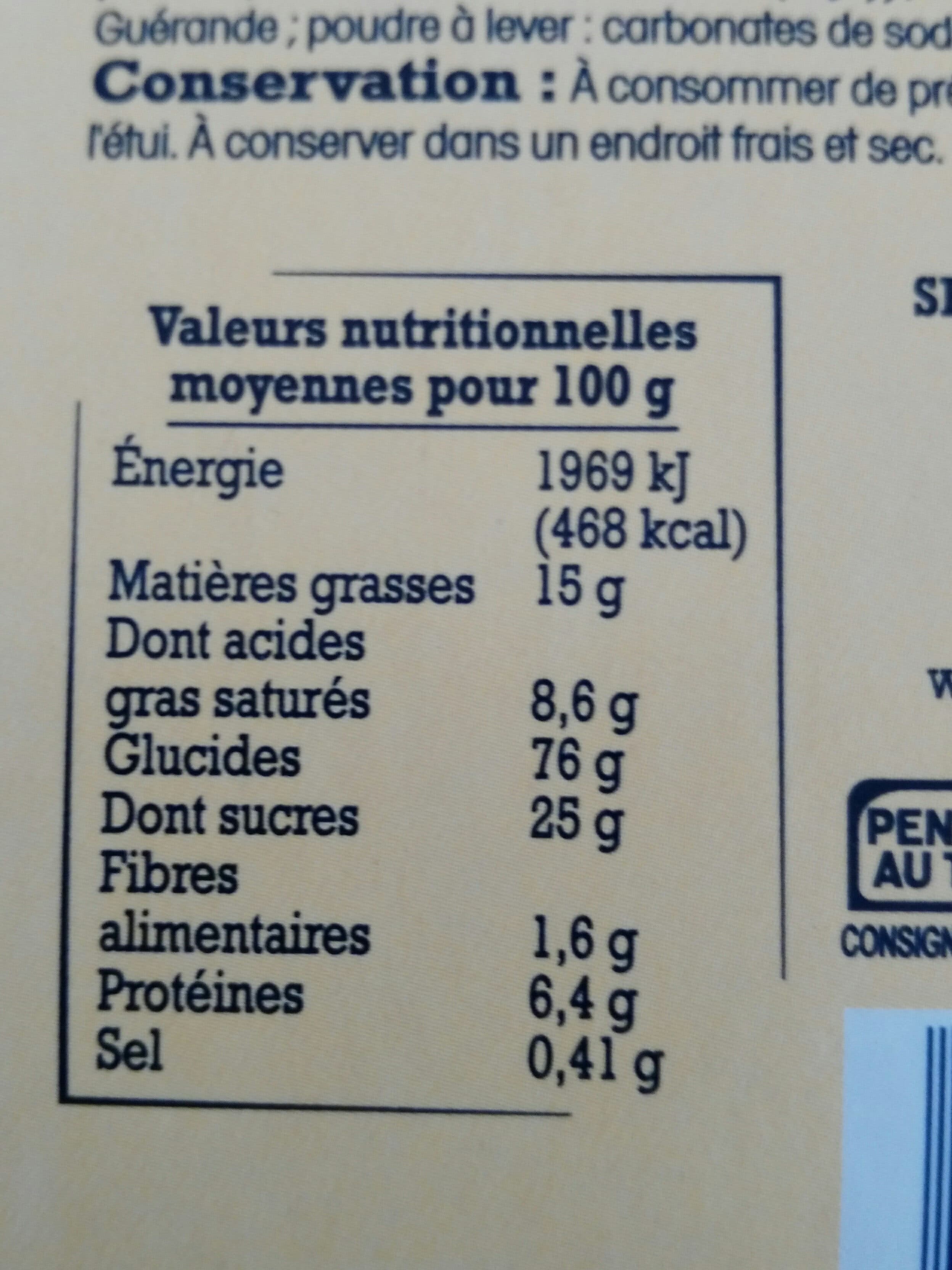 Leclerc Sablés du Nord packshot