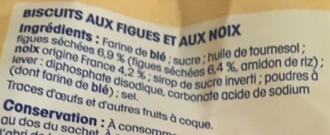 Biscuiterie d'Afa Biscuits Canistrelli figue noix packshot