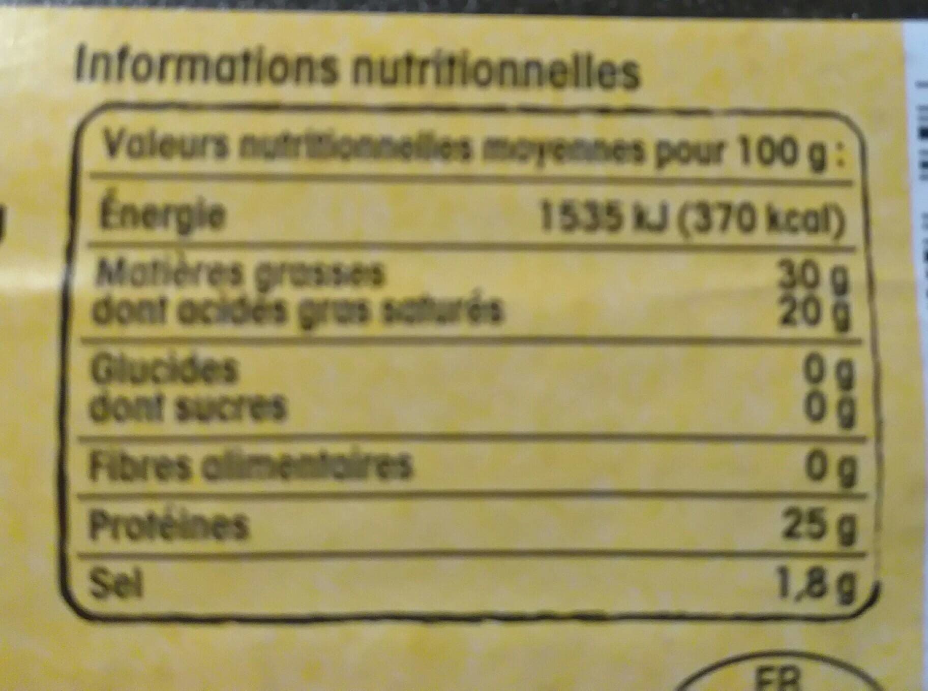Fromagerie Chabert Raclette de Savoie packshot