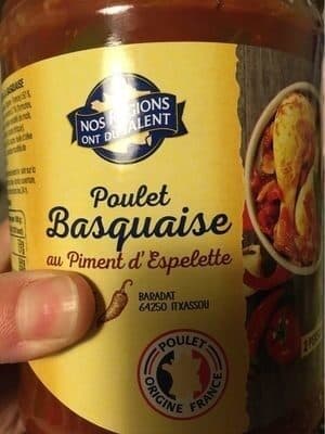 Leclerc Poulet Basquaise packshot
