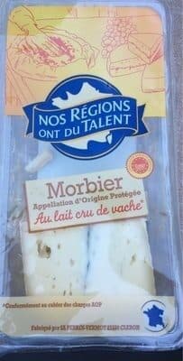 Nos Régions ont du Talent Fromage Morbier AOP cru Nos Régions Ont Du Talent packshot