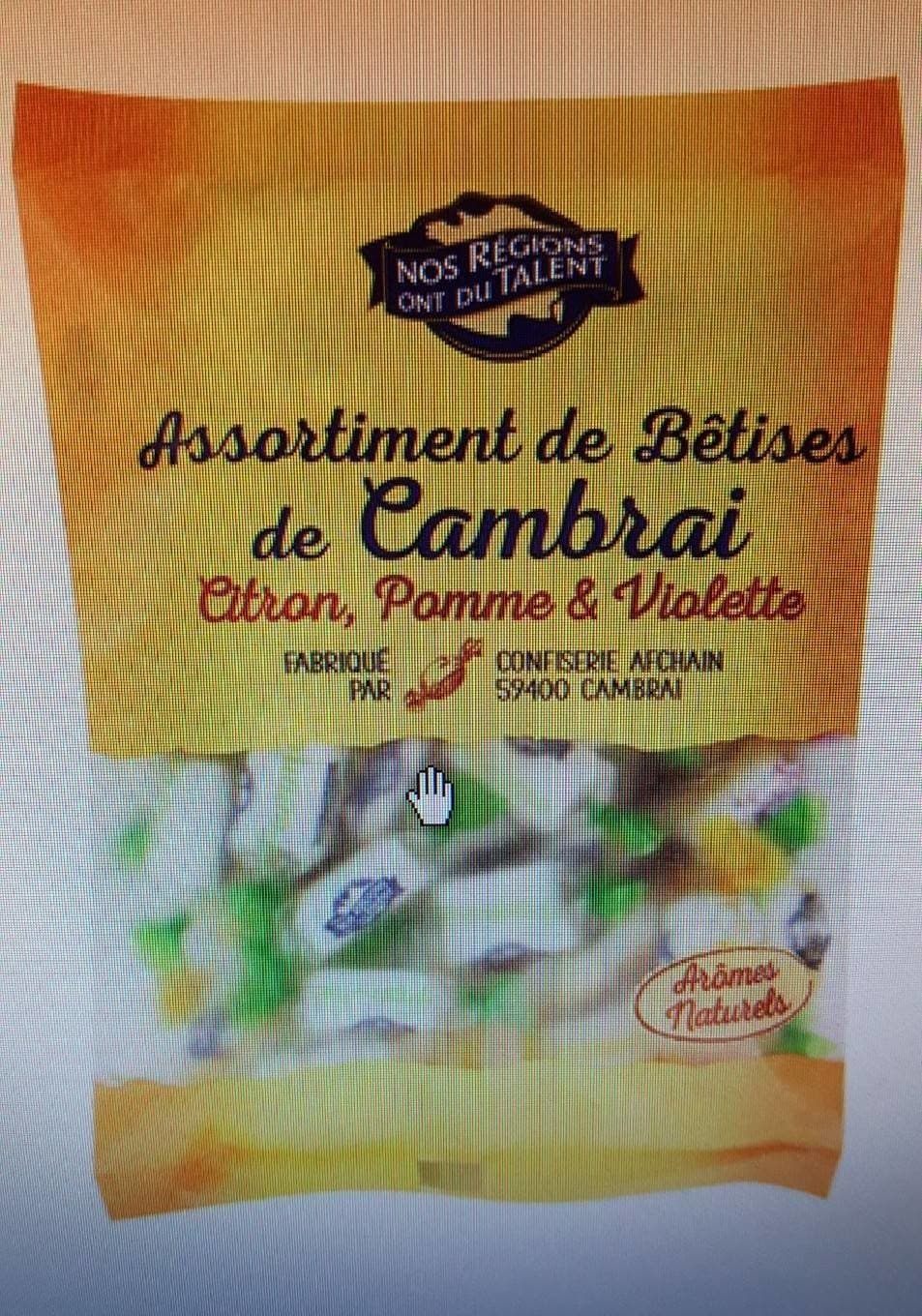 Nos Régions ont du Talent Assortiment de bêtises de Cambrai packshot