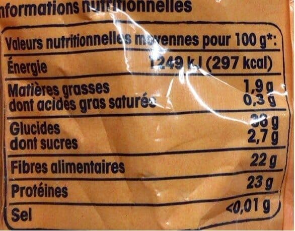Leclerc Mogette de Vendée IGP packshot