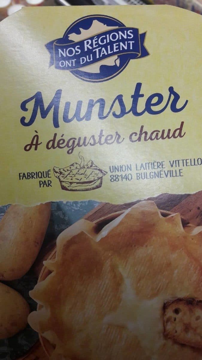 Leclerc Munster à déguster chaud packshot