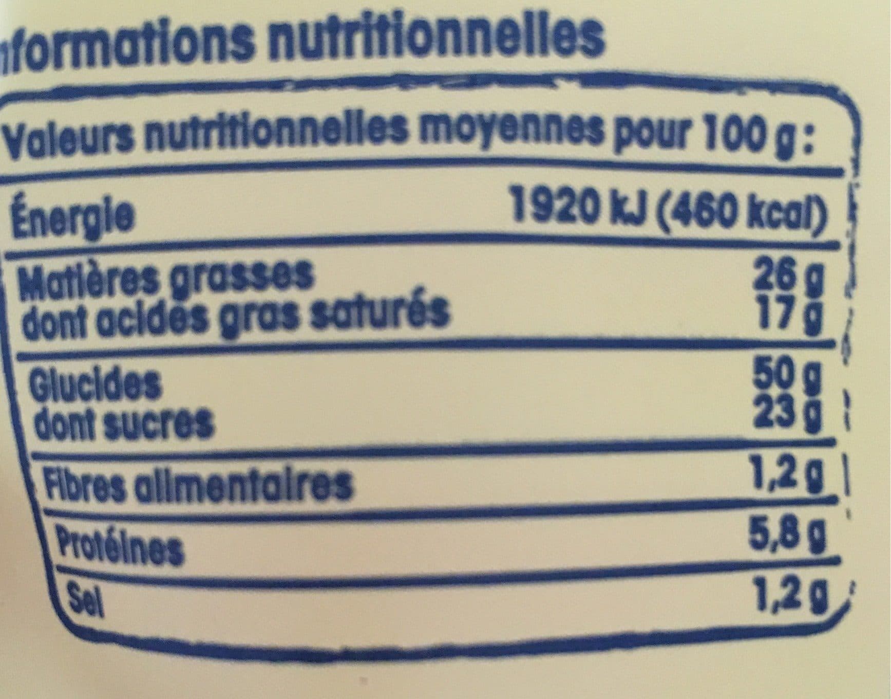 Nos Régions Ont du Talent Madeleines Coquilles au Caramel au Beurre Salé packshot