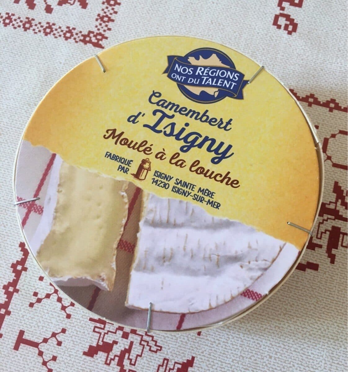 Leclerc Camembert d'Isigny packshot