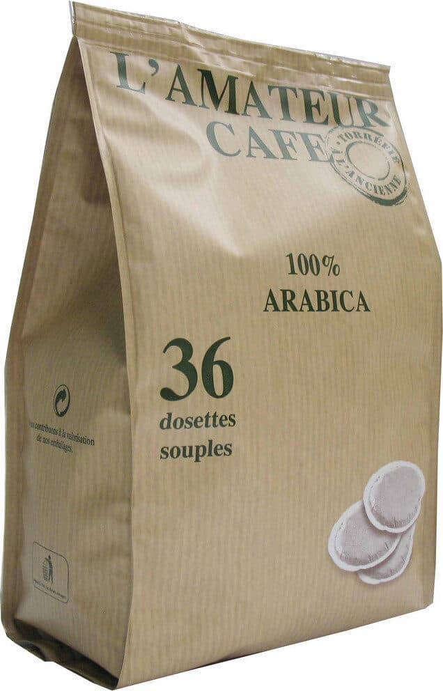 L'Amateur Café Dosette café Amateur sachet de 36 - 216g packshot