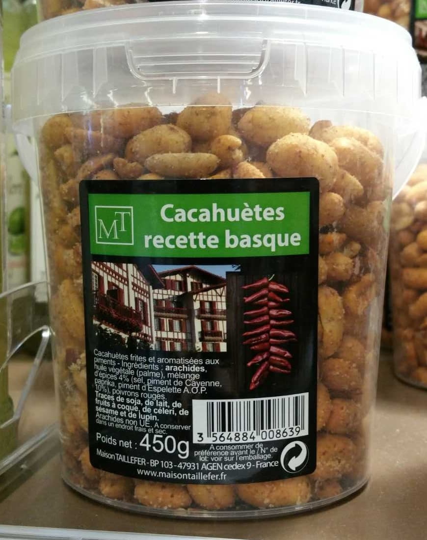 Maison Taillefer Cacahuètes recette basque packshot