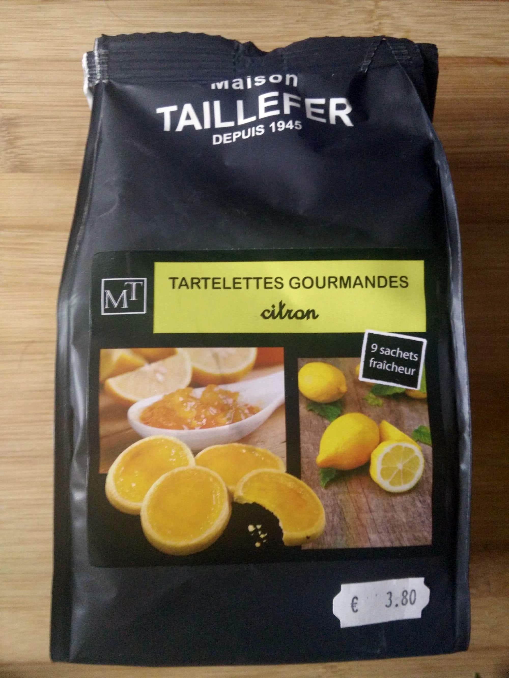 Maison Taillefer Tartelettes Gourmandes au Citron packshot