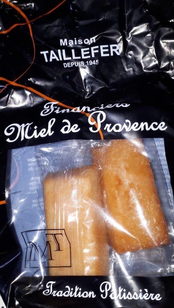 Maison Taillefer Financiers Miel de Provence packshot