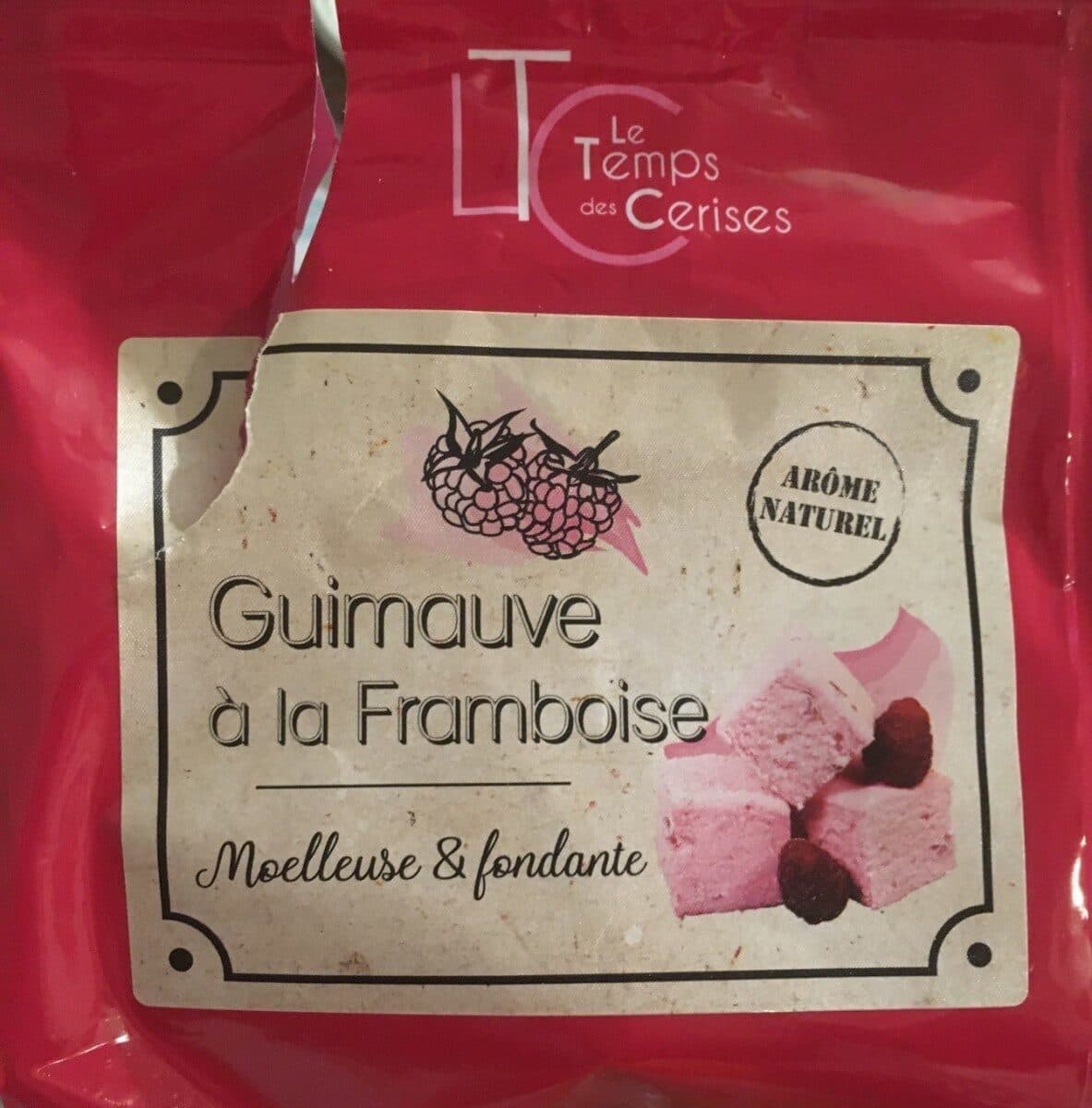 Le Temps des Cerises Guimauve à la framboise packshot